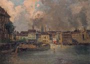 Julius Jacob the Younger Painted oil painting